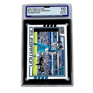 Trevor Lawrence #C-TLPanini Score Celebration Silver Gem Mint 10 ISA